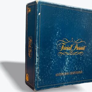 Trivial‎ Pursuit Master Game Genius Edition Vintage Board Game 1981